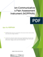 Non-Communicative Patient's Pain Assessment Instrument (NOPPAIN)