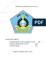 Kegiatan Survei Dan Penelitian Di Laut Bahari