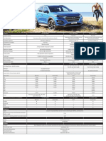 Hyundai Tucson Specifications Sheet