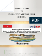 Joseph C. Flores: Inopacan National High School