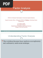 Factor Analysis: © Dr. Maher Khelifa