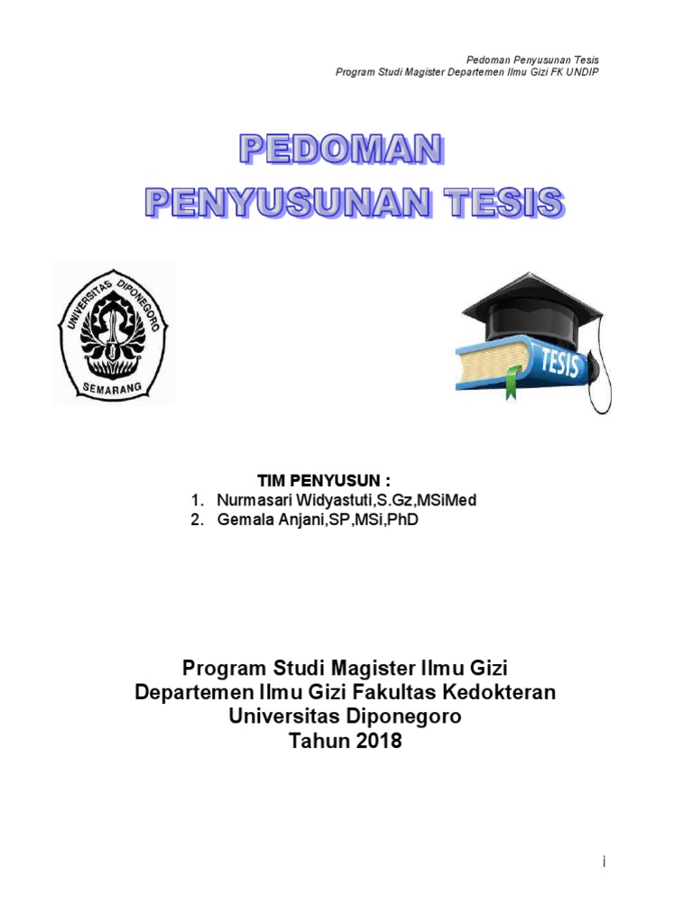 Panduan Tesis Contoh Proposal Pdf