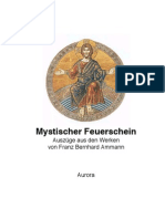 Mystischer Feuerschein Von Franz Bernhard Ammann