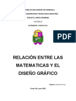 Relación de Las Matemáticas Con El Diseño Gráfico