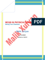 Mcqs in Physical Chemistry: Malik Xufyan