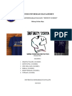 Sistem Informasi Manajemen: Makalah Perusahaan Dagang "Infinity Screen" Bidang Sablon Baju