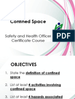 Confined Space: Safety and Health Officer Certificate Course