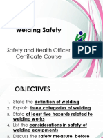 Welding Safety: Safety and Health Officer Certificate Course