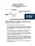 Counter Affidavit - Bernardo Galicia