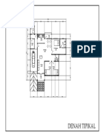 Gambar Prototype Rumah Jabatan T. 120