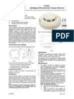 I-9102 Intelligent Photoelectric Smoke Detector Issue1.03