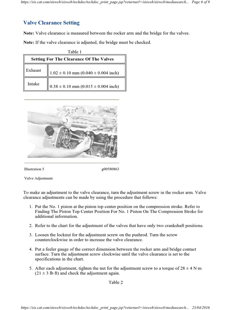 Injector And Valve Adjust PDF Fuel Injection Diesel Engine, 50 OFF