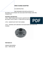 Ring Flange Adapter: Scope: Purpose: Accessories Required For Installation of 3"