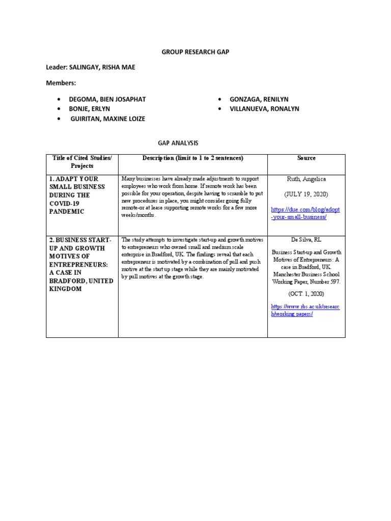 HOW TO WRITE A RESEARCH GAP STATEMENT visual data 6