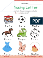 The Missing Letters For Kids