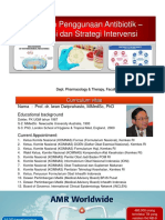 Overview Kebijakan Penggunaan Antibiotik - Prof. Dr. Iwan Dwiprahasto, M.Med - SC, PH.D