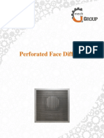 Perforated Face Diffuser