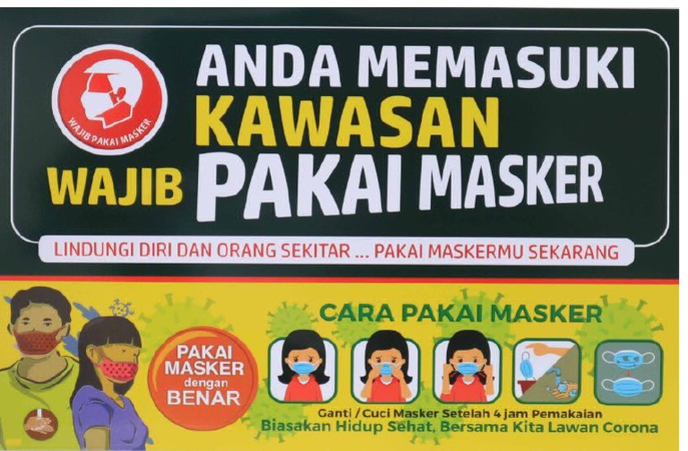 Kawasan Wajib Masker | PDF