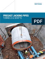 Precast Jacking Pipes: Tunnels & Shafts