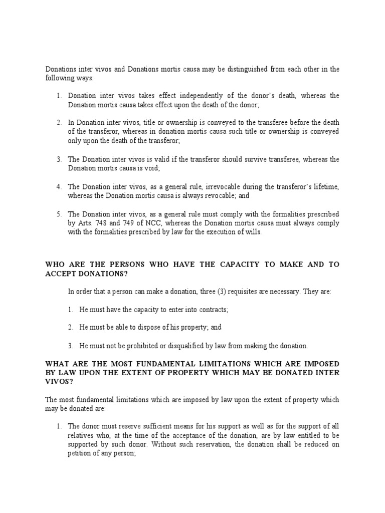 Who Are The Persons Who Have The Capacity To Make and To Accept