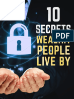 10 Secrets Wealthy People Live by PDF