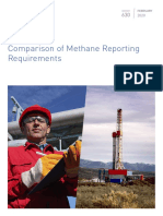 Comparison of Methane Reporting Requirements: February