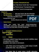 Kebutuhan Traspotasi