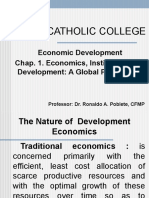 Chap. 1. Economics Institutions and Development. a Global Perspective