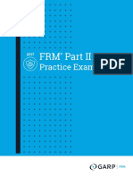 2017 FRM GARP Part II Practice Exam