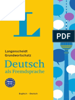 Susanne Franz - Langenscheidt Grundwortschatz Deutsch Als Fremdsprache Englisch-Deutsch-Langenscheidt (2017)