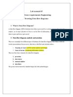 Lab Manual 05 Software Requirements Engineering Drawing Data Flow Diagrams