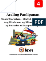 AP4 Q1 Mod6 Ang Kinalaman NG Klima Sa Mga Uri NG Pananim at Hayop Sa Pilipinas Version3