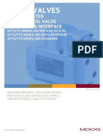 Servo Valves: Pilot Operated Flow Control Valve With Analog Interface