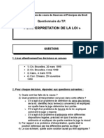 Solutionnaire Interpretation 2006