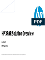 HP 3PAR Solution Overview: HK902S E.00