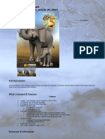 Toon Big 5 Elephant - Full Description