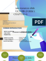 Human Resources Slide 1: Reproduction (Form 1 Chapter 4)