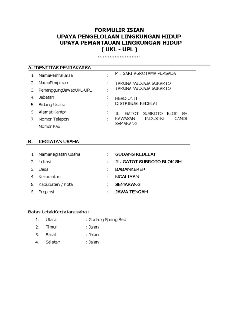 FORM RKL-RPL Final | PDF