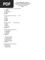 Logistics Management MCQ