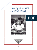 Para Que Sirve La Escuela