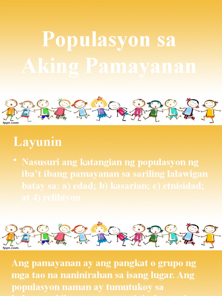 Lesson 3 AP 3 Populasyon Review | PDF