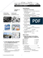 Vocabulary: Ficha de Revisão - Módulo 3