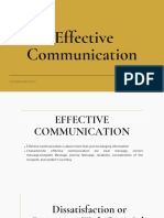 Effective Communication Jovan