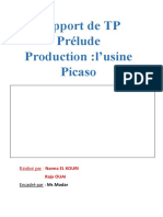 Rapport de TP Prélude Production
