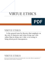 Virtue Ethics 2019