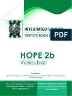 HOPE 2b Module 2 Volleyball