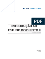 Introdução ao Estudo do Direito II