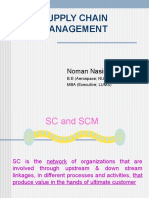 Supply Chain Management: Noman Nasir