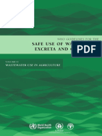 Safe Use of Wastewater, Excreta and Greywater Volume 2