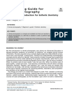 Abeginningguidefor Dentalphotography: A Simplified Introduction For Esthetic Dentistry